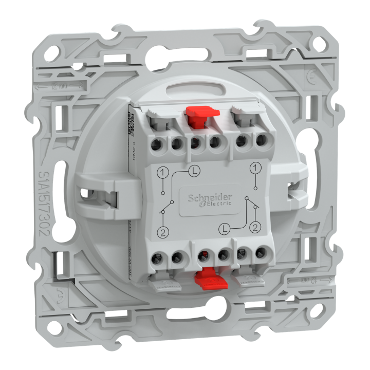 Ovalis - double va et vient - 10AX - Anthracite