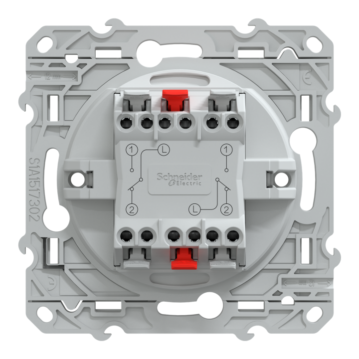 Ovalis - double va et vient - 10AX - Anthracite