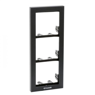 Cadre Aluminium Gris Foncé Vandalcom 3 Modules