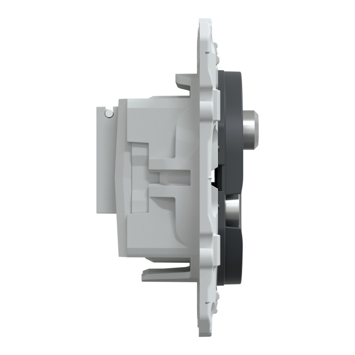 Ovalis - Prise Tv-R-Sat - Anthracite