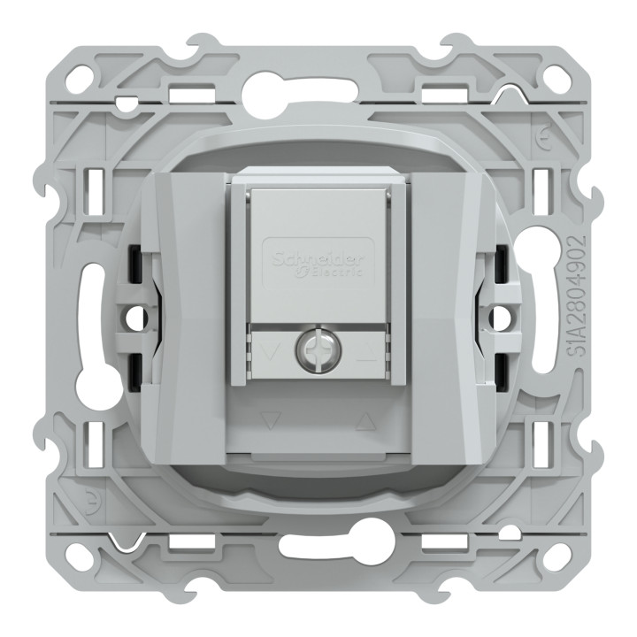 Ovalis - Prise Tv-R-Sat - Anthracite