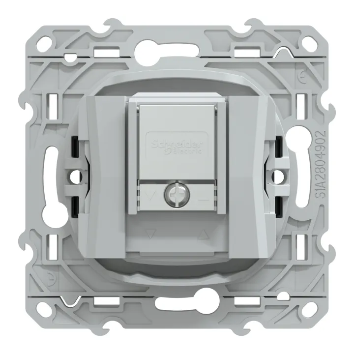Ovalis - Prise Tv-R-Sat - Anthracite