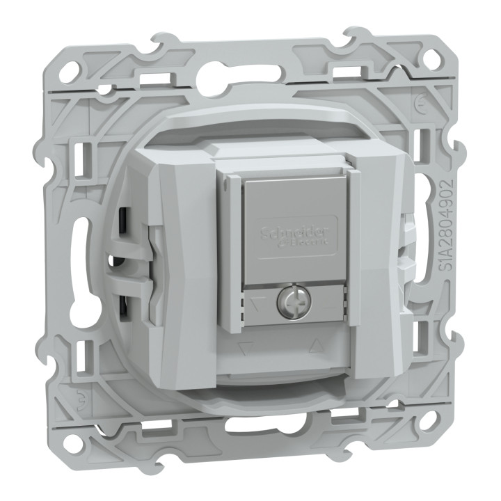 Ovalis - Prise Tv-R-Sat - Anthracite