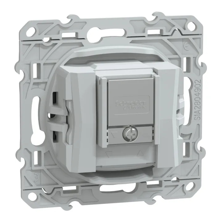 Ovalis - Prise Tv-R-Sat - Anthracite
