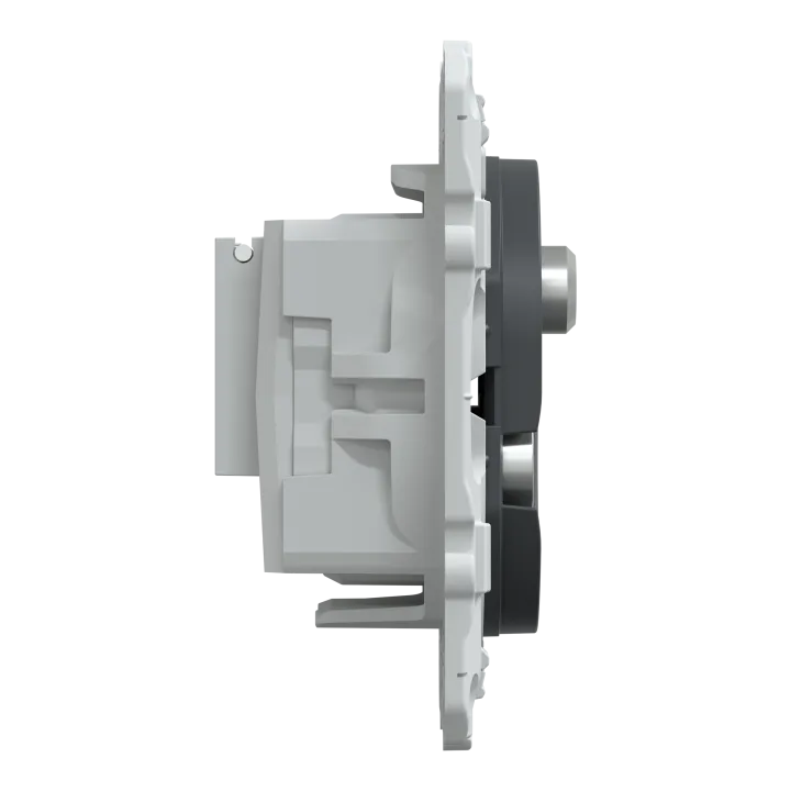 Ovalis - Prise Tv-R-Sat - Anthracite