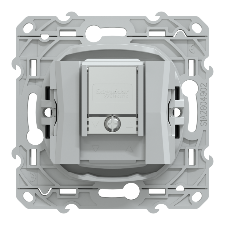 Ovalis - Prise Tv-R-Sat - Anthracite