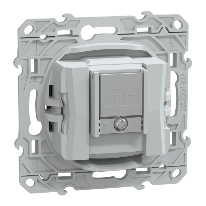 Ovalis - Prise Tv-R-Sat - Anthracite