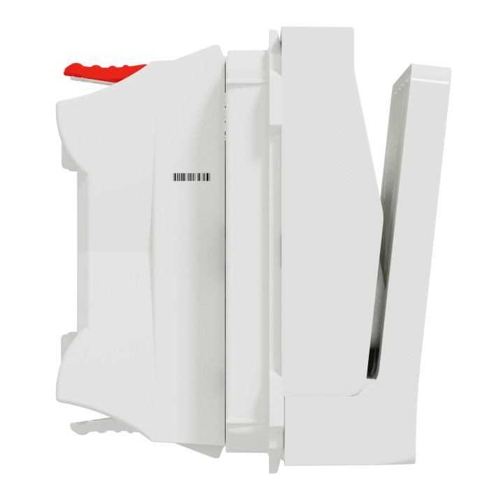 Unica - Commande À Carte No/Nf - 10A - 2 Modules - Blanc - Mécanisme Seul