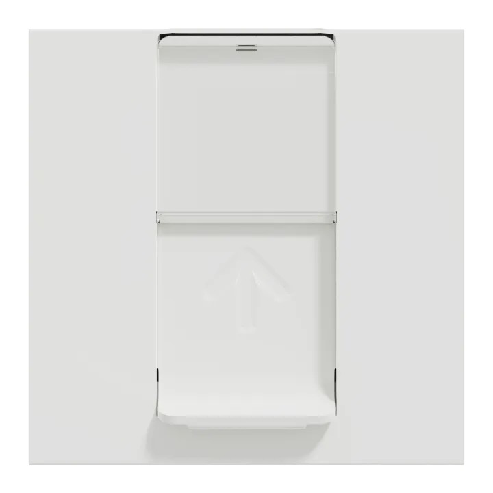 Unica - Prise Rj45 Simple - Cat 6 Ftp - 2 Mod - Blanc - Méca Seul
