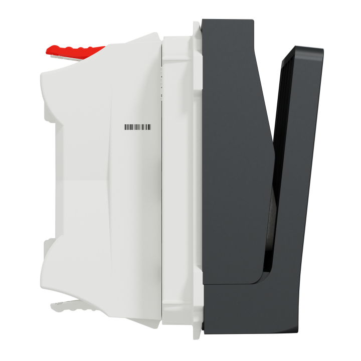 Unica - Commande À Carte No/Nf - 10A - 2 Modules - Anthracite - Mécanisme Seul