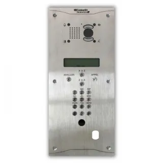 Poste Extérieur Vidéo Av2008 Viptt. Caméra Intégrée, Façade Robuste, Compatible
