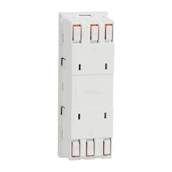 Unica - Prise Triple 2P+T - Fr - 45° - Blanc - Méca Seul