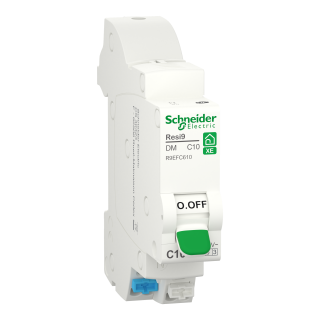 Resi9 XE - disjoncteur modulaire - 1P+N - 10A - courbe C - embrochable