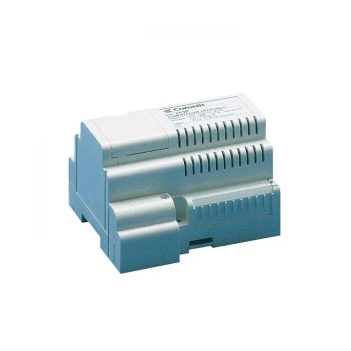 Alimentation Interphone 4+1, 230Vac/12Vac-10Vdc, 6 Modules Din