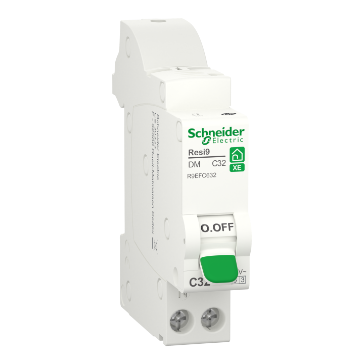 Resi9 XE - disjoncteur modulaire - 1P+N - 32A - courbe C - embrochable