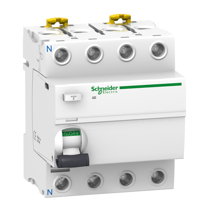 Acti9, iID interrupteur différentiel 4P 40A 30mA type AC