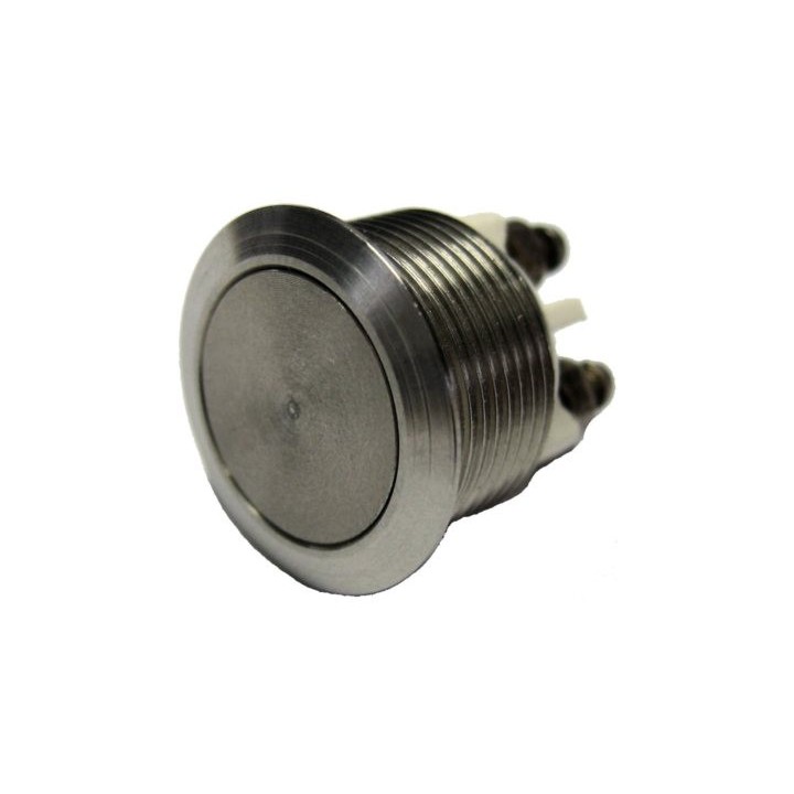 Bouton Poussoir Inox Ø19Mm