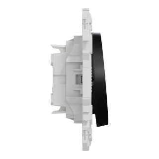 Odace - double va-et-vient ou poussoir - 10AX - noir onyx