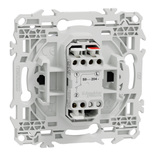 Odace - va-et-vient ou poussoir - 10AX - noir onyx