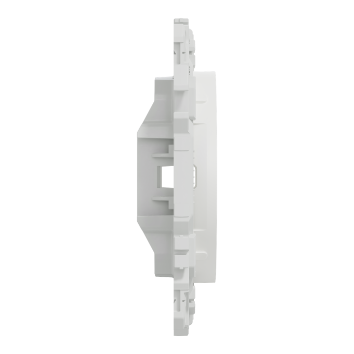 Odace - obturateur - pré-perçage pour sortie de câble - blanc craie