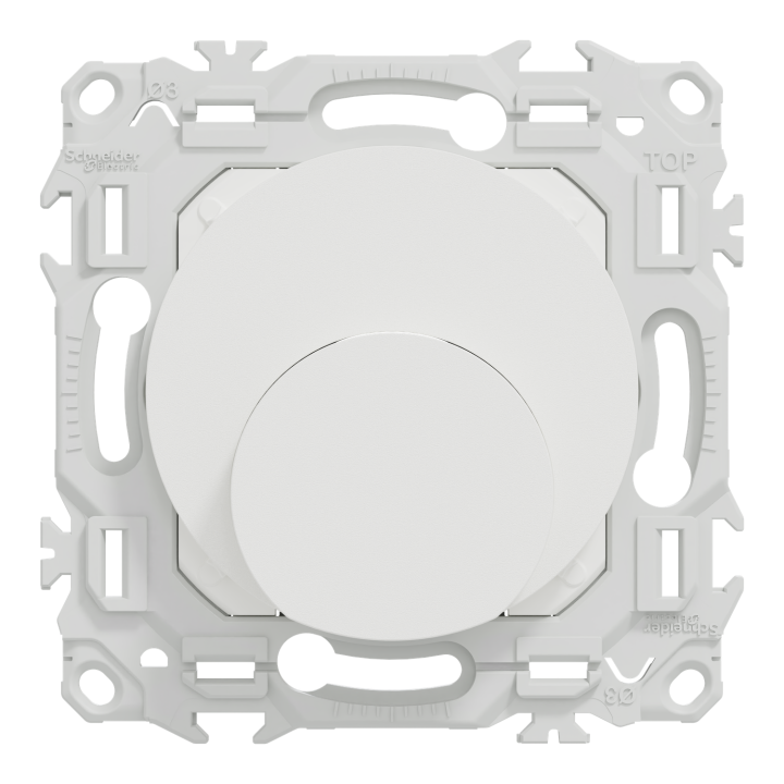 Odace - sortie de câble - serre câble 6 à 12 mm² - blanc craie