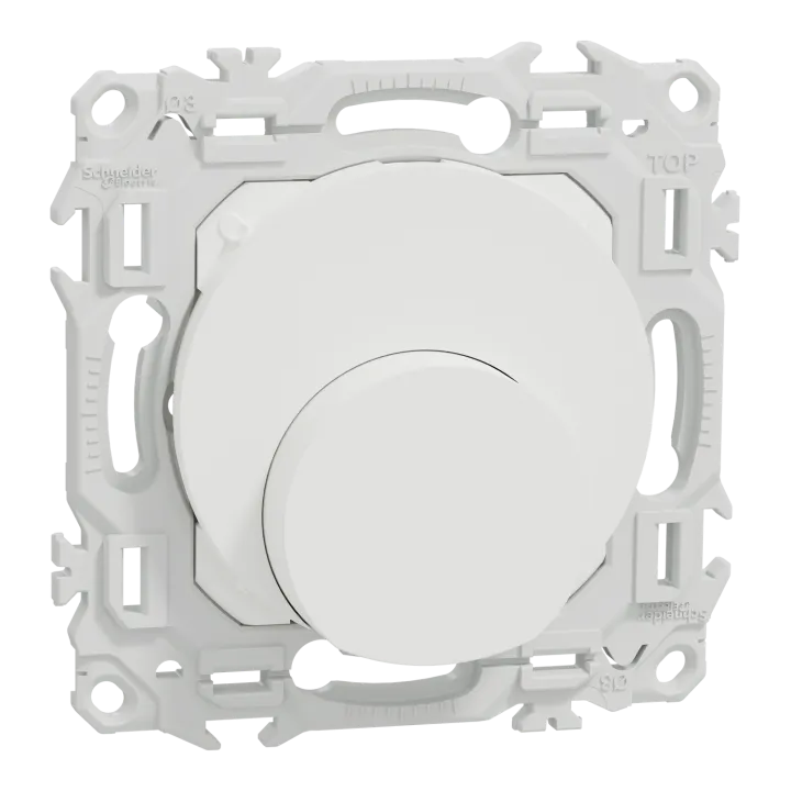 Odace - Sortie De Câble - Serre Câble 6 À 12 Mm² - Blanc Craie