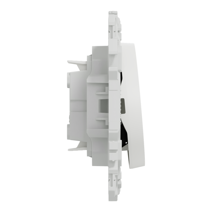 Odace - va-et-vient ou poussoir - 10AX - blanc craie