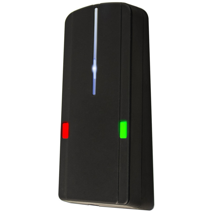 Lecteur Proximité Mifare, Wiegand , Dataclock, 12V 60Ma, Résiné Ip66.