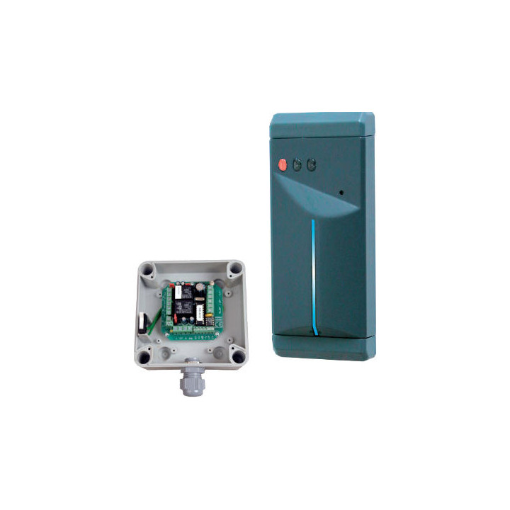 Lecteur De Proximité Em Abs Fourni Avec Contrôleur De Porte Protec-Ela+