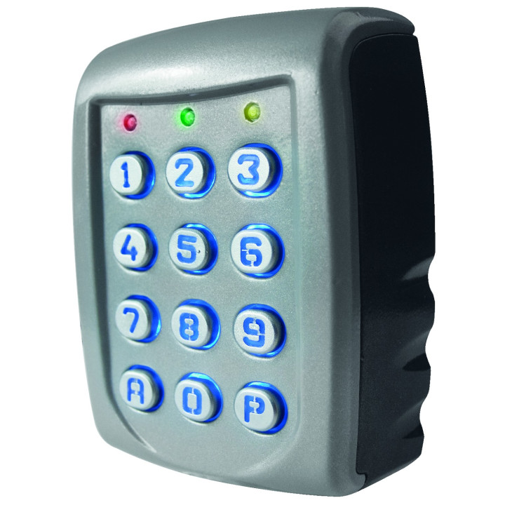 Clavier 2 Relais, 60 Codes, Touches Et Boîtier Métalliques