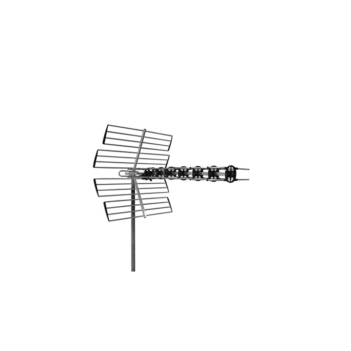 Antenne Mx, Réception Tnt Uhf Avec La Meilleure Performance, Gain 15Dbi