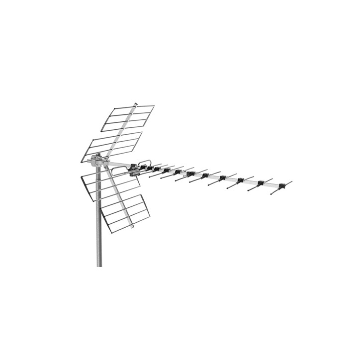 Multiswitch Terminal 4 Polarités Sat+ 1X Entrée Tv/ 24 Sorties Dérivées
