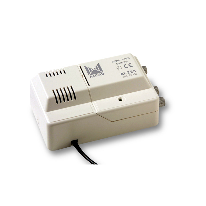 Amplifi D'Intérieur Terrestre Avec Voie De Retour 5-65Mhz Pour Réseaux Câblés