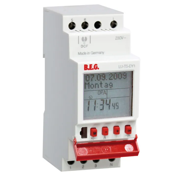 Ts-Dy1 Horloge Modulaire Digitale Annuelle 1 Canal Avec Réserve De Marche