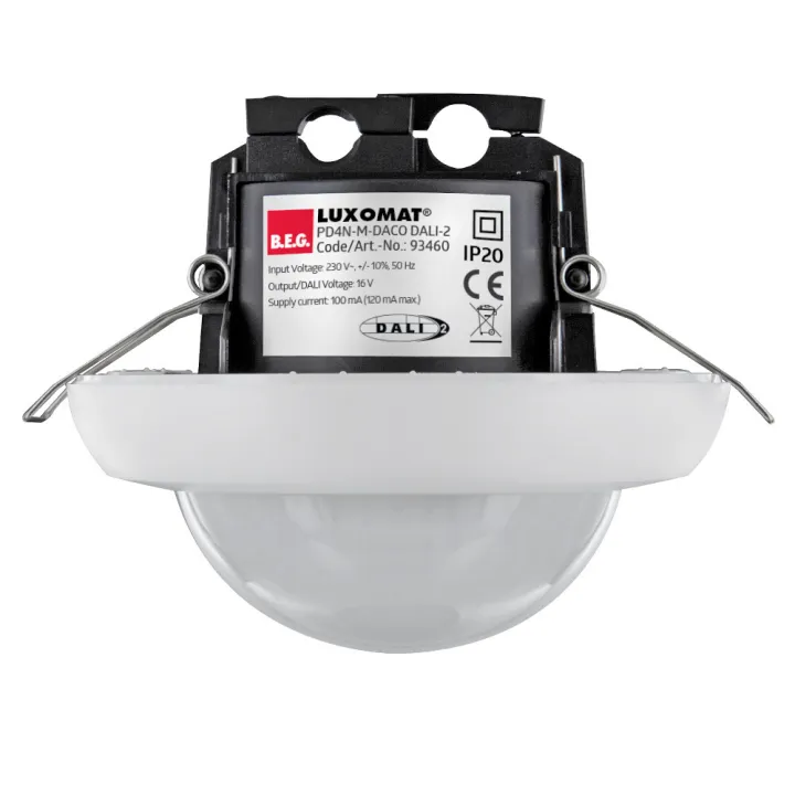 Pd4N-M-Daco Dali-2 Détecteur De Présence 360° Télécommandable Ip20 Ø24 M