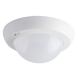 Lentille de couloir PD4N Type A - Collerette Blanc