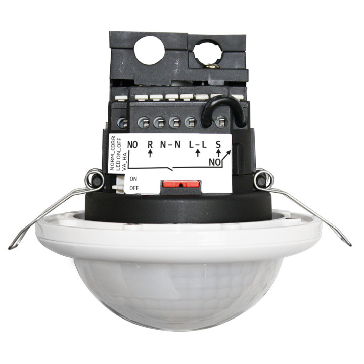 PD4-M-1C-C-FP détecteur de présence couloir 1 canal faux plafond Télécommandable