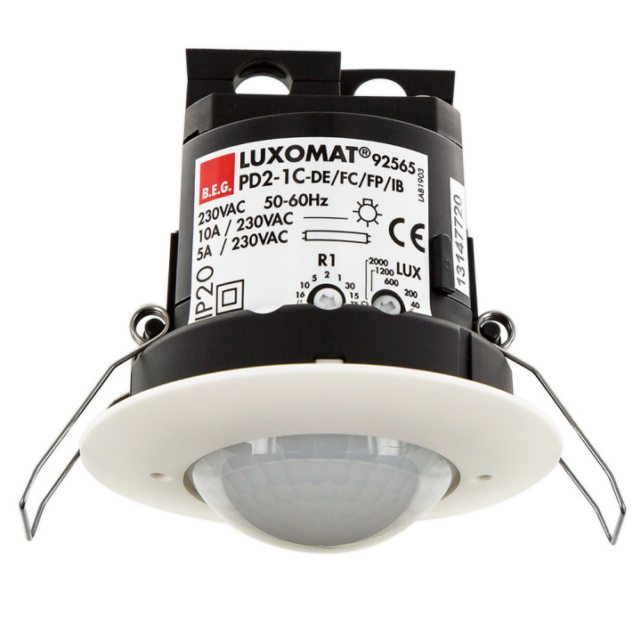 PD2-M-1C-FP détecteur de présence 360° 1 canal faux plafond Télécommandable