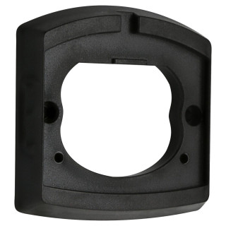 Cadre LC noir pour le montage d'un LC-Click sur une boîte d'encastrement