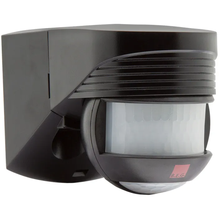 Lc-Click-N 200-Nr Détecteur De Mouvement 200°+ 360° Noir Ip54 Max. 12M