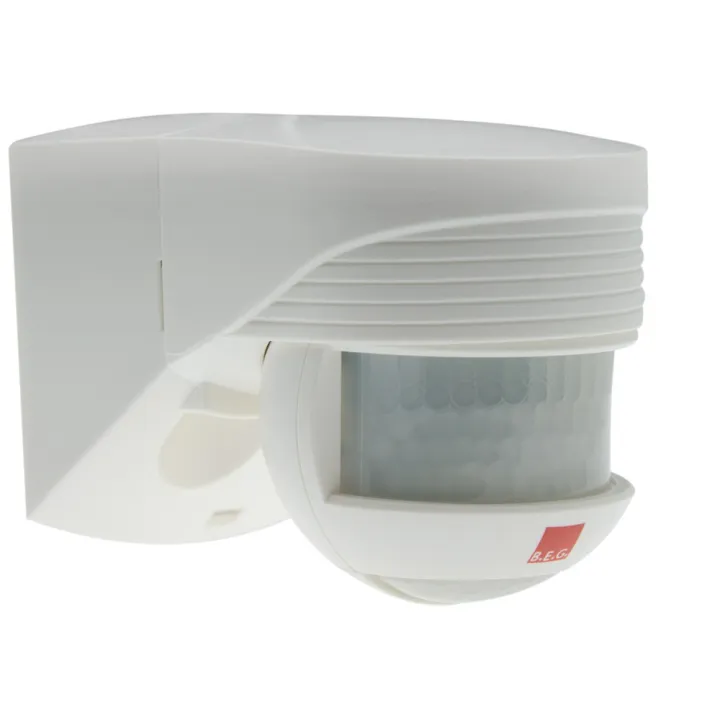 Lc-Click-N 200-Bl Détecteur De Mouvement 200°+ 360° Blanc Ip54 Max. 12M