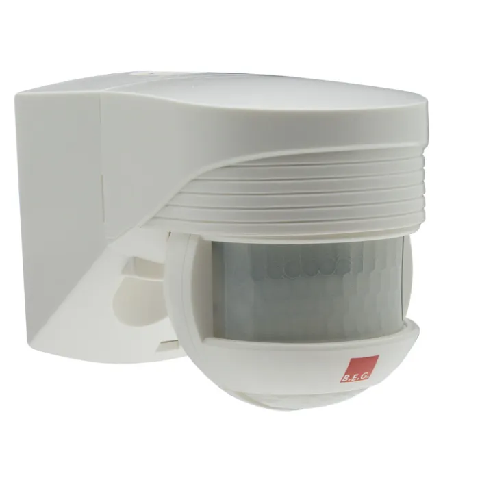 Lc-Click-N 140-Bl Détecteur De Mouvement 140°+ 360° Blanc Ip54 Max. 12M
