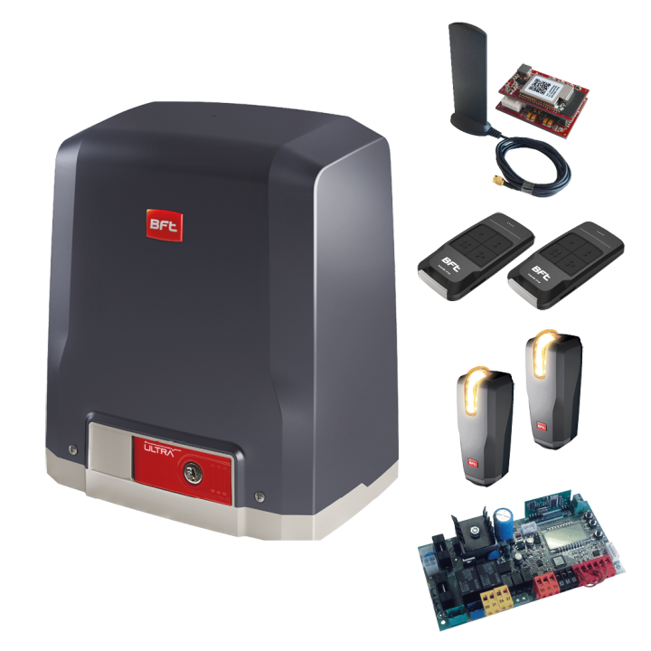 Kit pro motorisation portail coulissant DEIMOS ULTRA BT A400 Connecté