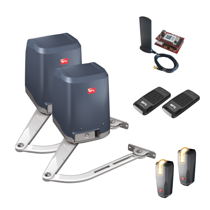 Kit pro motorisation portail battant bras VIRGO SMART BT B20 connecté