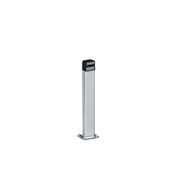 Colonnette En Aluminium Heq.0,5M Anodisé Naturel