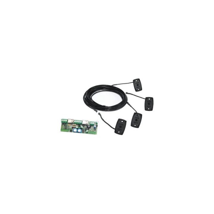 Porte Automatique Double Jeu Microphotocellules Encastrer