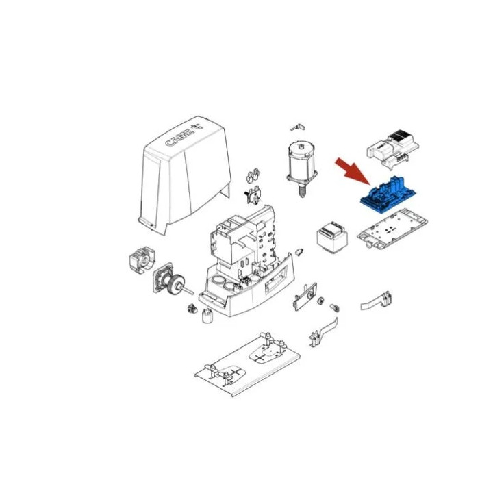 Pièce Détachée Carte électronique ZN8 BKV réversible