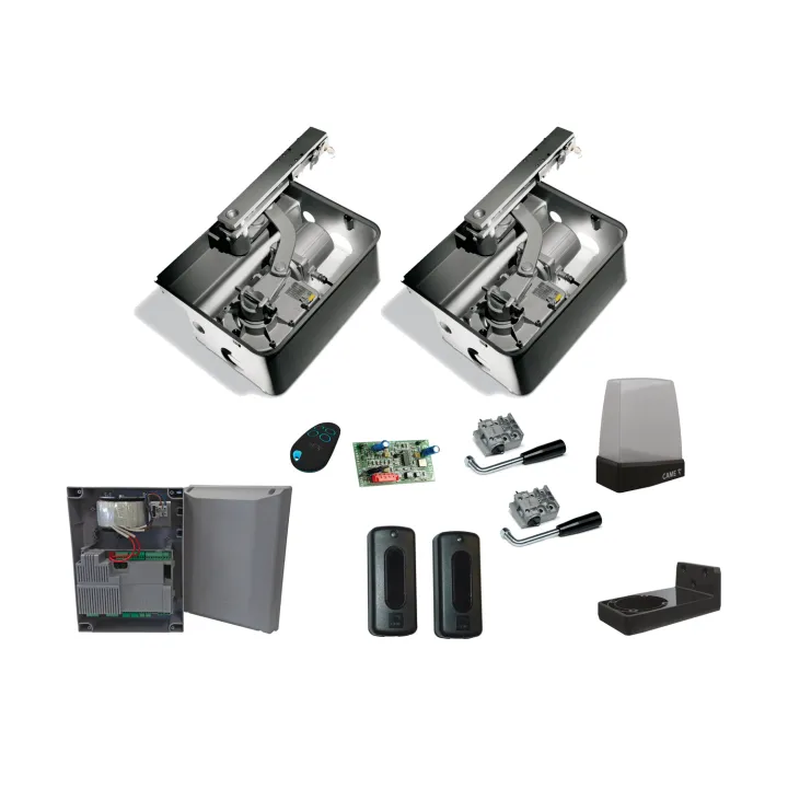 Automatisme Battants Kit Enterré Frog 3.5M 24V 2 Moteurs Zlxs