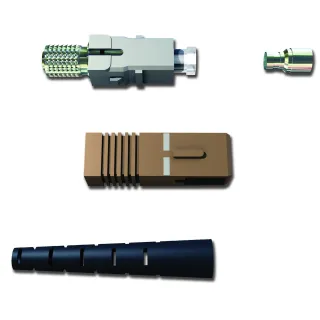 Connecteur Optique Lc Upc Simplex Multimode - Câbles 2Mm / 3Mm
