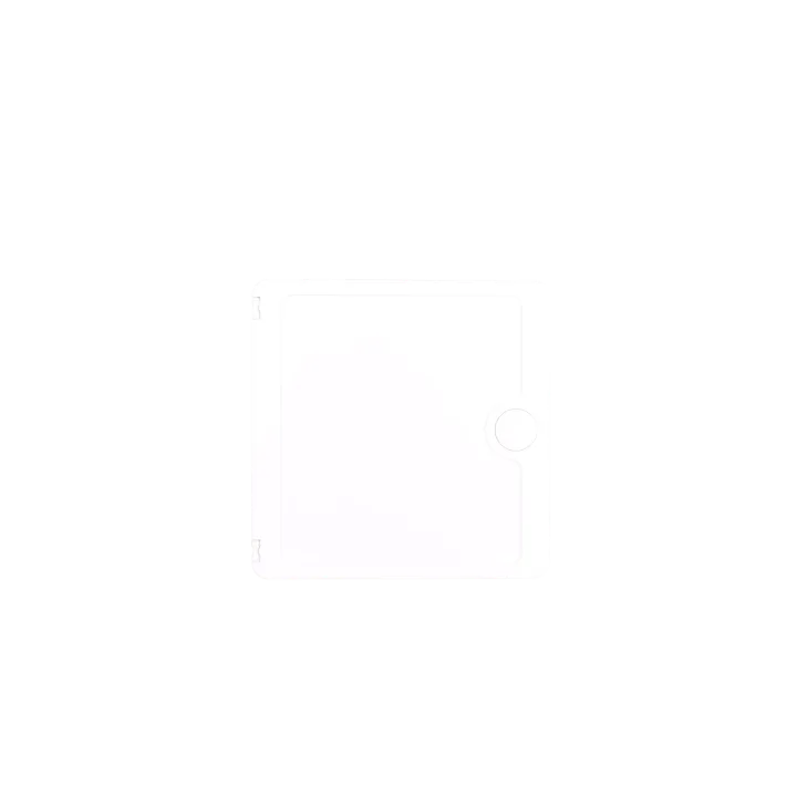 Porte Plastique Pour Coffret 250X250Mm Ral 9003